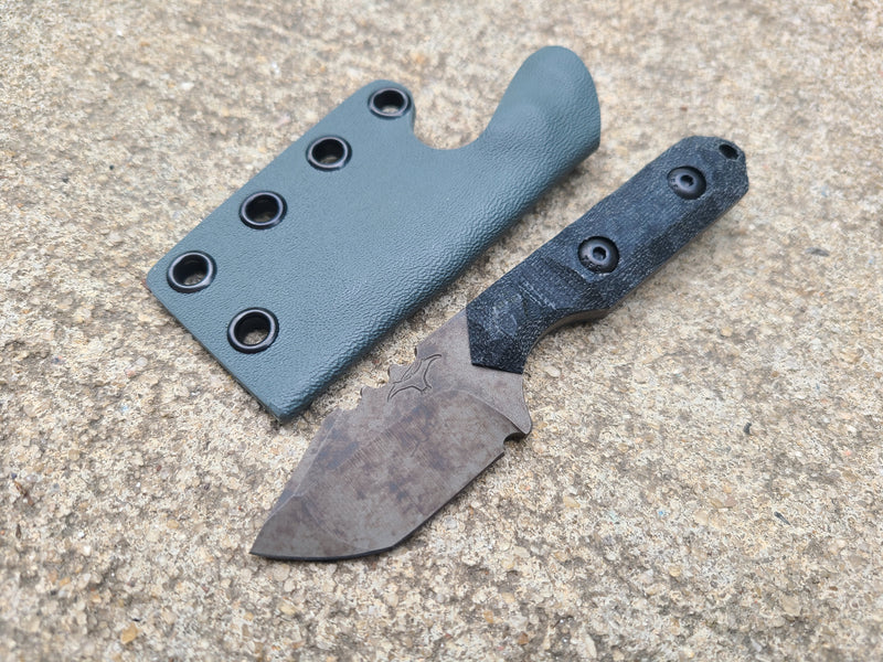 Load image into Gallery viewer, Cruwear Mini Tanto (Micarta)
