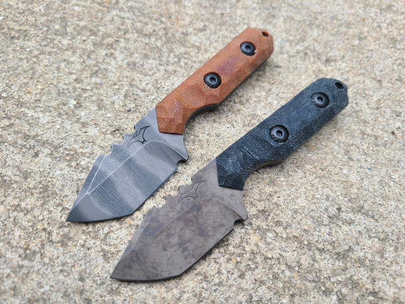 Load image into Gallery viewer, Cruwear Mini Tanto (Micarta)

