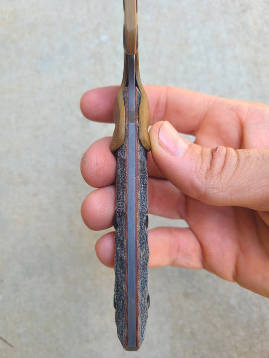 AEB-L Full Sized WLP (Black Micarta w/ Westinghouse Micarta Liners)