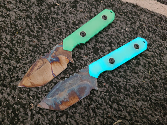 CRUWEAR Mid-Sized Tanto (Jade w/ Glow)