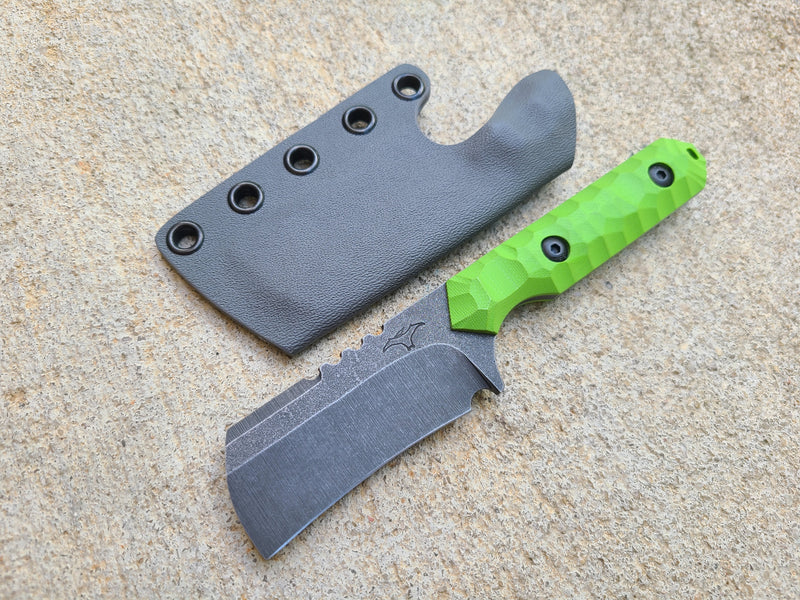 Load image into Gallery viewer, CRUWEAR Mid-Sized Cleaver (Lime Green)
