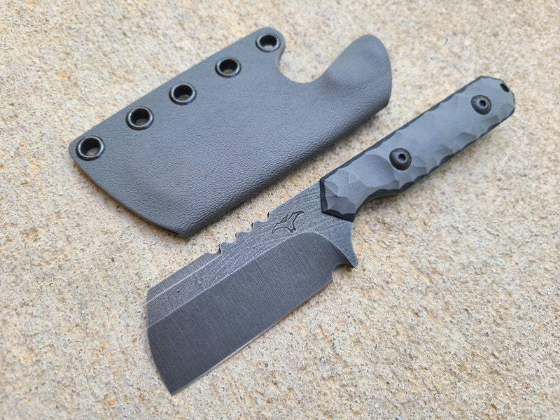 Load image into Gallery viewer, CRUWEAR Mid-Sized Cleaver (Dark Gray w/ Black)
