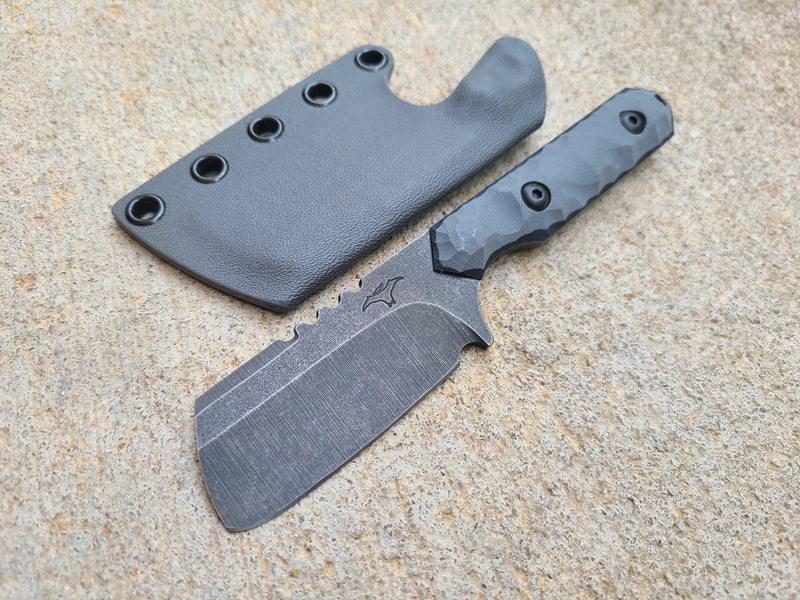 Load image into Gallery viewer, CRUWEAR Mid-Sized Cleaver (Dark Gray w/ Black)
