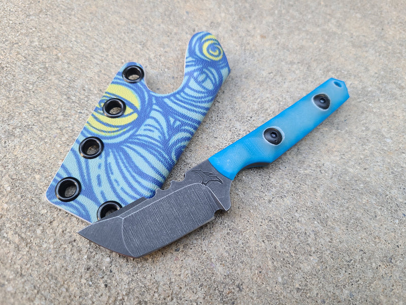 Load image into Gallery viewer, S60V Mini American Samurai V2 (Jade w/ Blue Glow)
