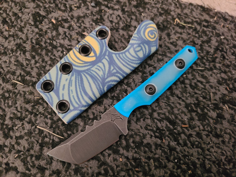 Load image into Gallery viewer, S60V Mini American Samurai V2 (Jade w/ Blue Glow)
