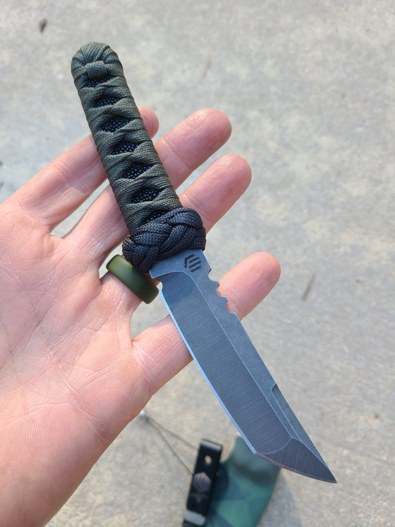 Load image into Gallery viewer, Zwear American Samurai V1 (OD Green/Black Paracord Wrap)
