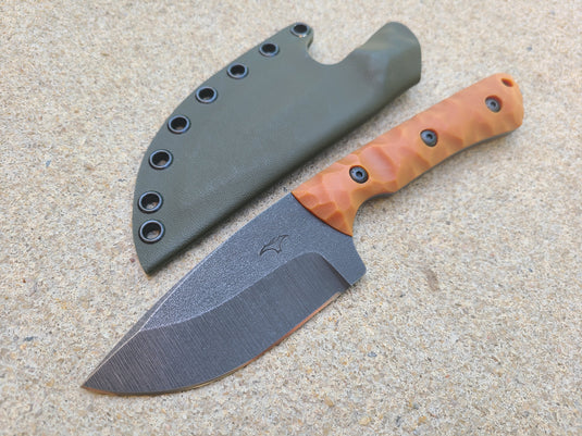 CPM D2 Prototype (Butterscotch Micarta)
