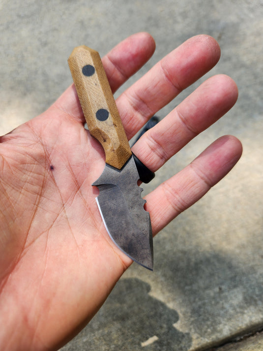 Cruwear Mini Camper (Almond Crosscut Micarta)