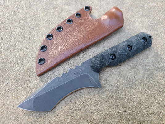 S45VN Full Sized One-Off Recurve (Black Micarta)