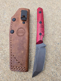 Cruwear American Samurai V2 (Dyed Red Wood w/ Carbon Fiber)