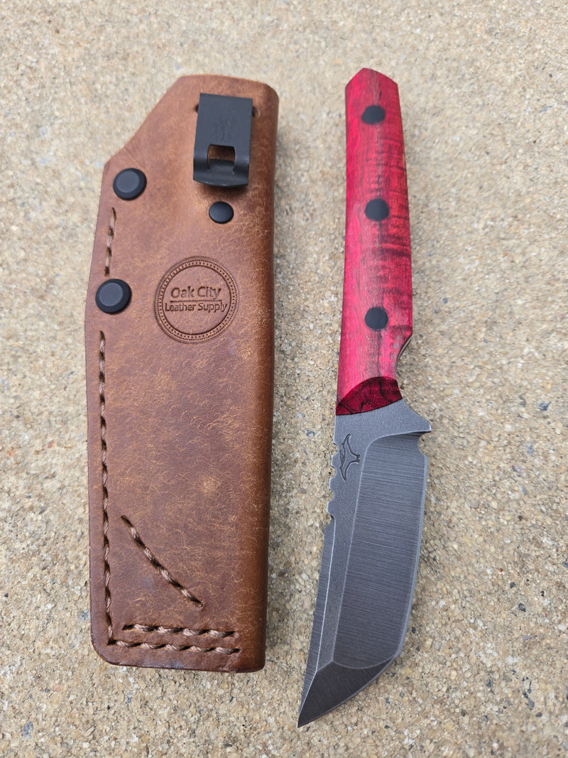 Load image into Gallery viewer, Cruwear American Samurai V2 (Dyed Red Wood w/ Carbon Fiber)
