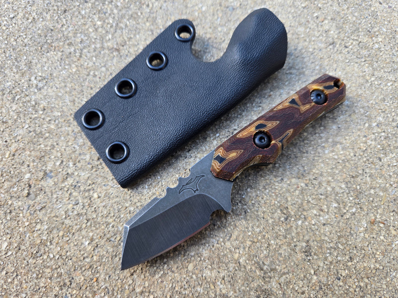 Load image into Gallery viewer, Zwear Mini Raptor (GL Hansen Micarta w/ Black Liners)
