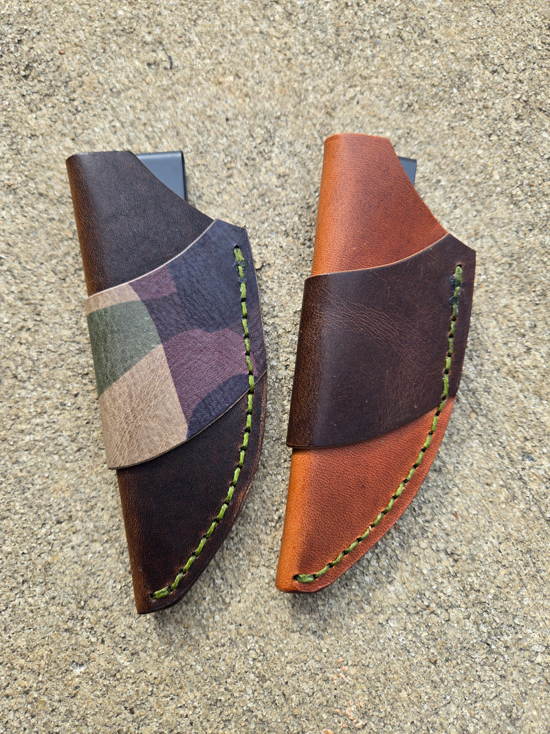 Load image into Gallery viewer, Redeemed Creations Leather Sheath (Mid-Size Street Fighter or Camper)

