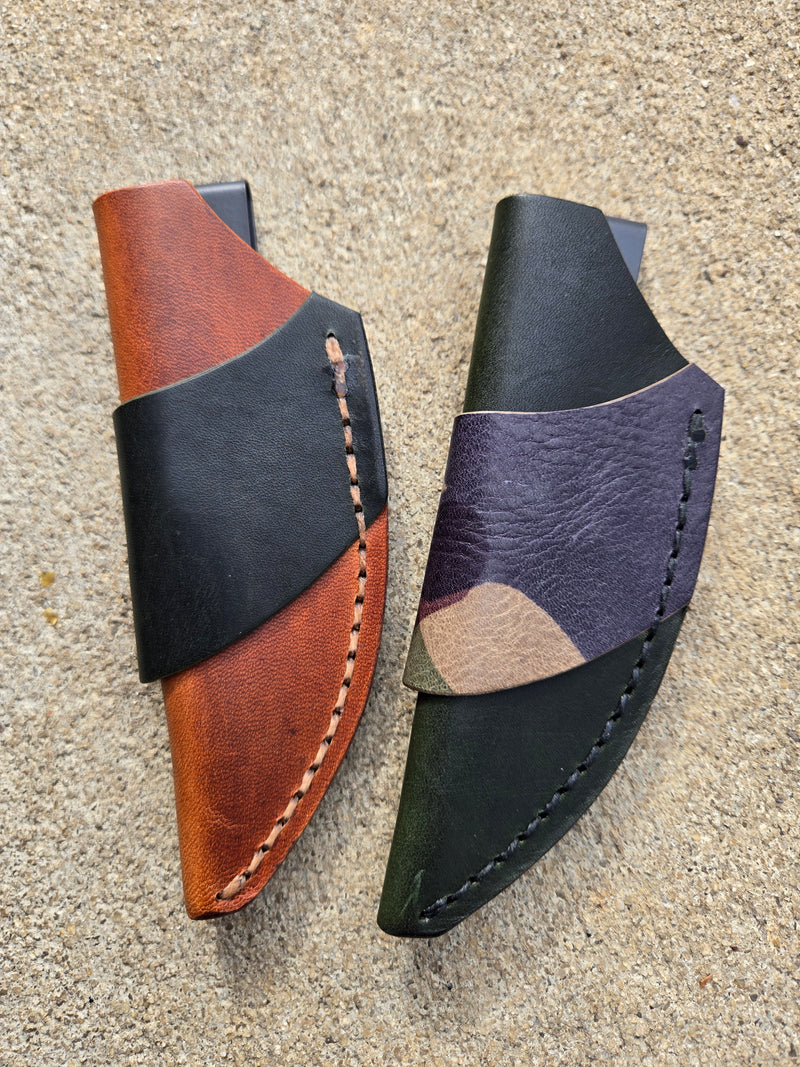 Load image into Gallery viewer, Redeemed Creations Leather Sheath (Mid-Size Camper)
