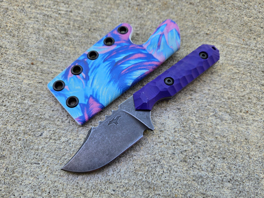 52100 Mid-Sized Bowie (Purple G10)