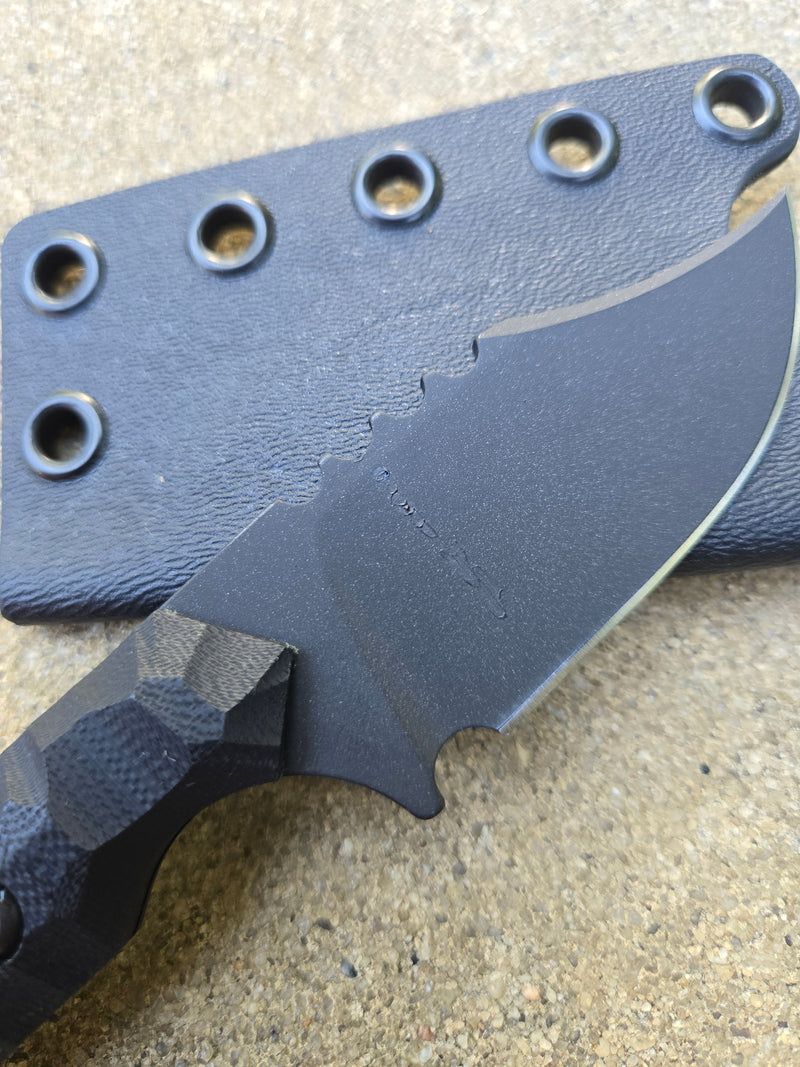 Load image into Gallery viewer, MID Bowie – 52100 (blackout cerakote) BLEM
