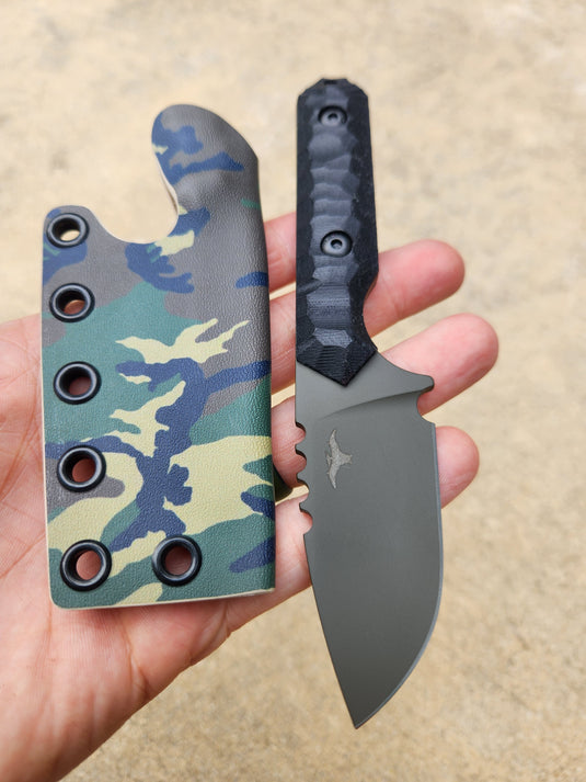 MID Camper – 52100 (Natural Micarta w/ OD cerakote)