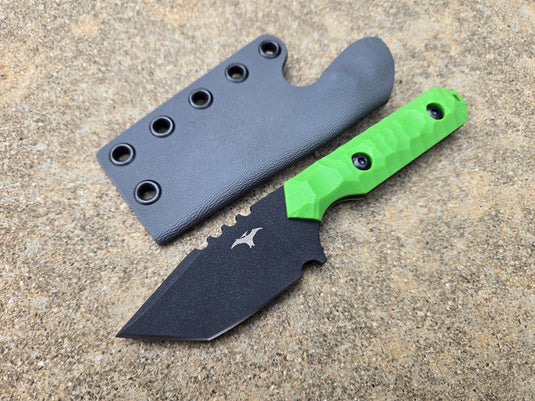 MID Tanto – 52100 (Lime g10 w/ Black cerakote)