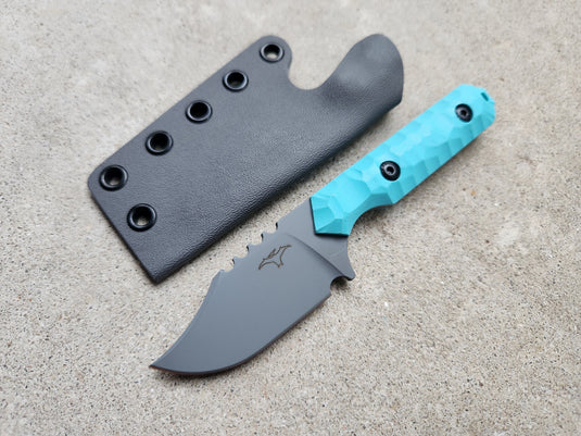 MID Bowie – 52100 (Turqoise g10 w/ grey cerakote)