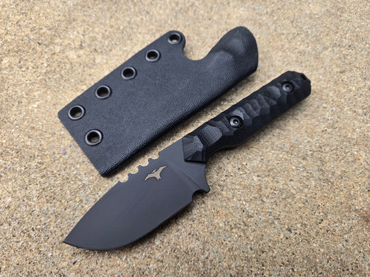 MID Camper – 52100 (black g10 w/ Black cerakote)