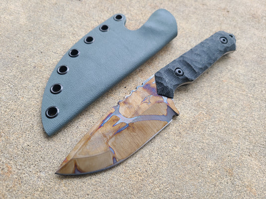 Z-Wear Full Sized Camper (Black Micarta - Galaxy)