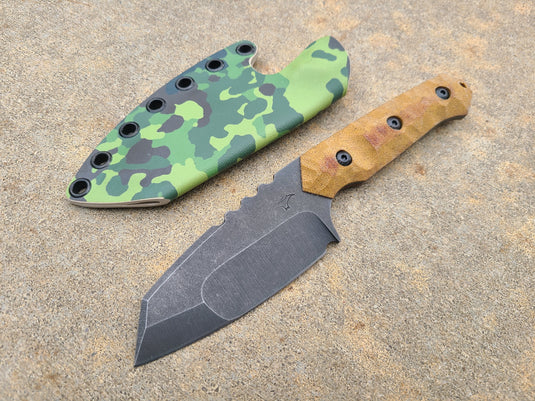 MagnaCut Full Sized Compound Raptor (Natural Micarta)