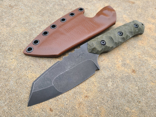 MagnaCut Full Sized Compound Raptor (OD Green Micarta)