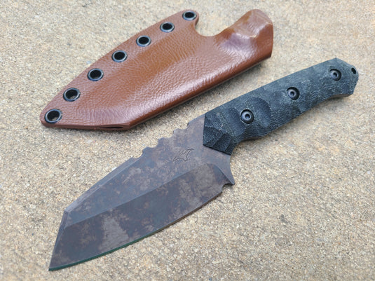 Cruwear Full Sized Raptor (Black Micarta)