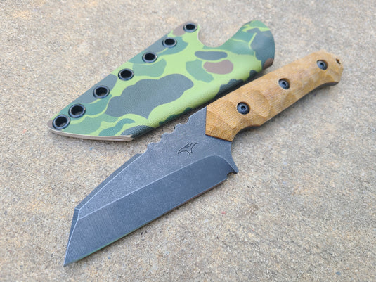 Cruwear Full Sized Wharnie (Natural Micarta)