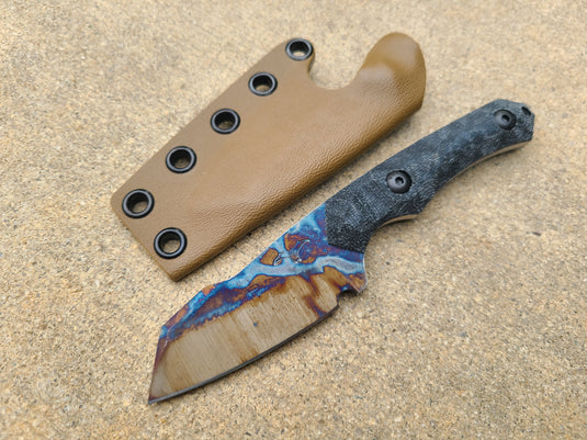 Cruwear Mid-Sized Harpoon (Black Micarta)