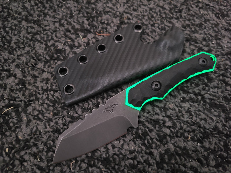Shout タングステンraptor 150g MagnaCut Mid-Sized Raptor (Black w/ Lime Glow) – Tactical