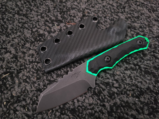 MagnaCut Mid-Sized Raptor (Black w/ Lime Glow) – Tactical