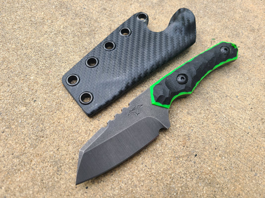 MagnaCut Mid-Sized Raptor (Black w/ Lime Glow)
