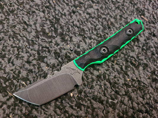 MagnaCut Mini American Samurai V2 (Black w/ Green Glow)