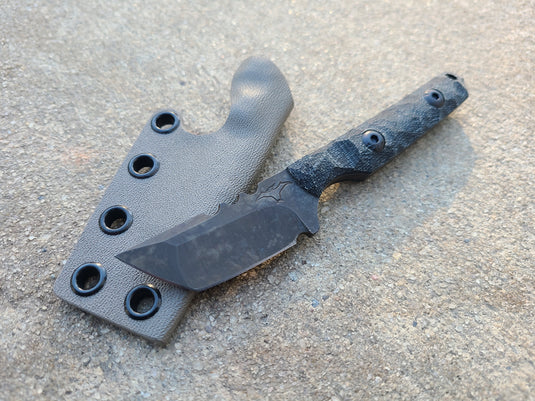 Cruwear Mini American Samurai V2 (Black Micarta)