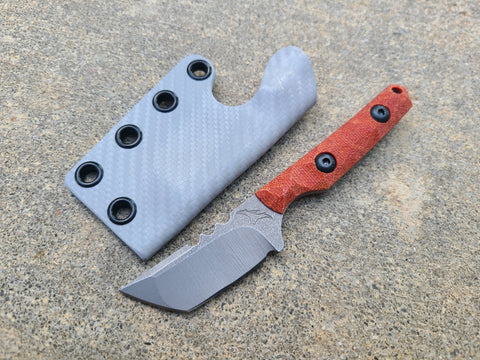 MagnaCut Mini American Samurai V2 (Chili Pepper Micarta)