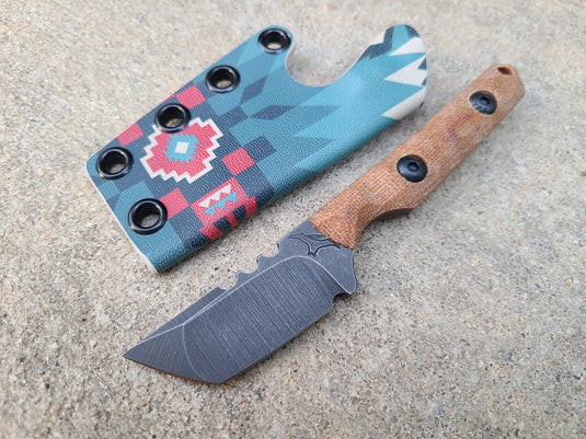 S60V Mini American Samurai V2 (Natural Micarta)