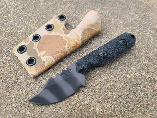 MagnaCut Mini Bowie (Black Micarta)