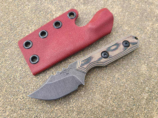 MagnaCut Mini Bowie (Python Micarta)