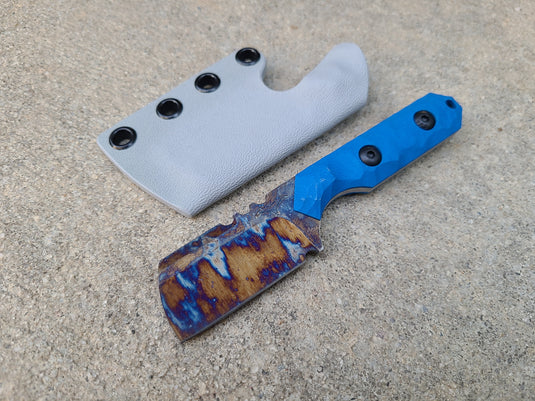Cruwear Mini Cleaver (Bright Blue)