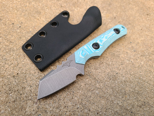 Thin Stock MagnaCut Mini Raptor (Blue/White Layered)