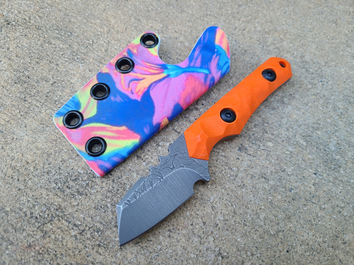 MagnaCut Mini Raptor (Hunter Orange) – Tactical Pterodactyl Knives