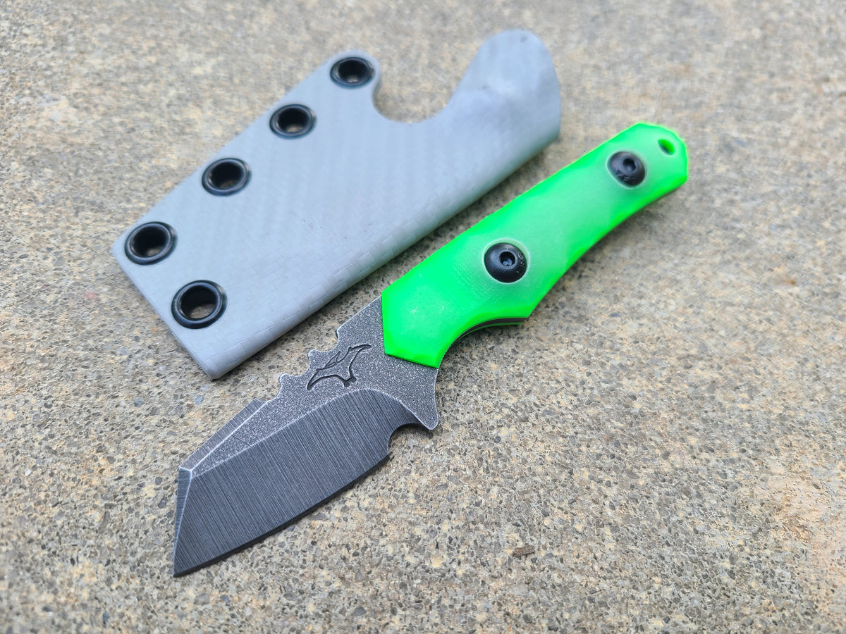 MagnaCut Mini Raptor (Jade w/ Green Glow) – Tactical Pterodactyl Knives