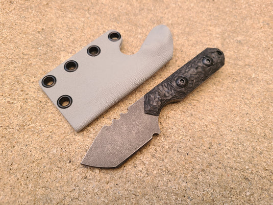 Cruwear Mini Tanto (Carbon Fiber - LH)