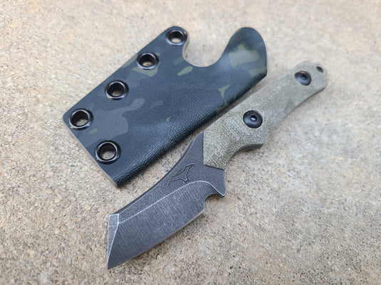 MagnaCut Mini Unnamed (OD Green Micarta)