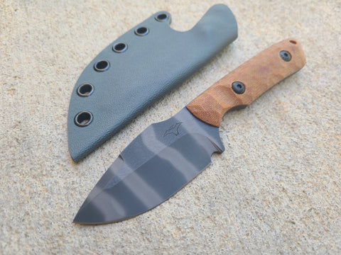 CPM S90V Mid-Sized Overlander (Natural Micarta)