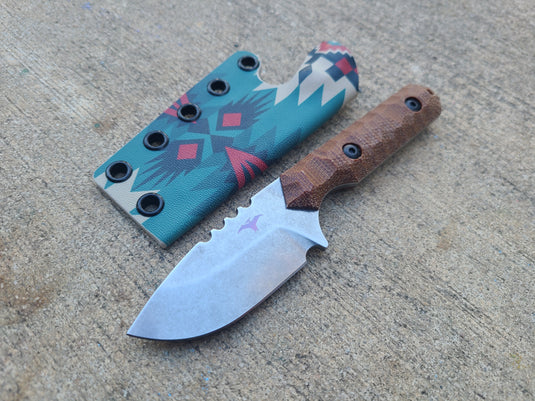 Nitro-V Mid-Sized Camper (Natural Micarta)