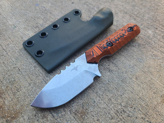 Nitro-V Mid-Sized Camper (Orange/Black Layered)