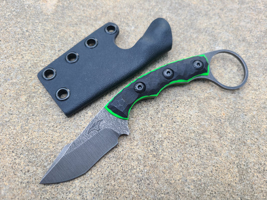 MagnaCut Ringed Scalpel (Black w/ Green Glow)