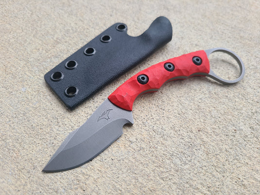 Nitro-V Ringed Scalpel (Cherry Red)